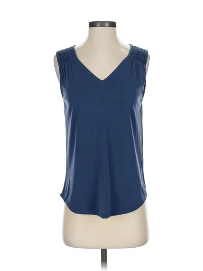 Pre-owned Green Envelope Sleeveless T-shirt In Blue