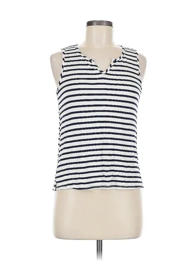 Pre-owned Green Envelope Sleeveless T-shirt In White