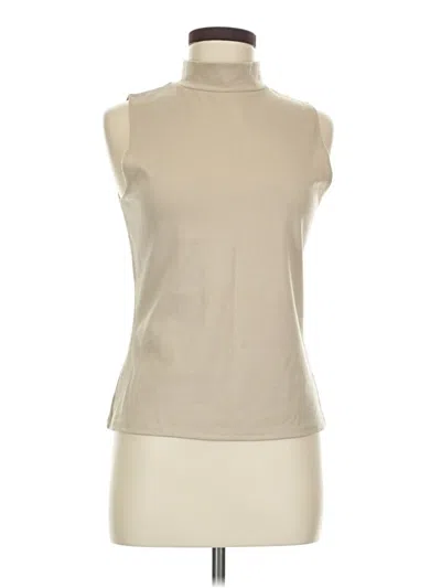 Pre-owned Green Envelope Sleeveless T-shirt In Brown