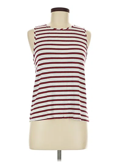 Pre-owned Green Envelope Sleeveless T-shirt In Burgundy