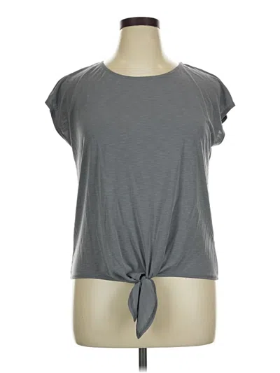 Pre-owned Green Envelope Sleeveless T-shirt In Gray