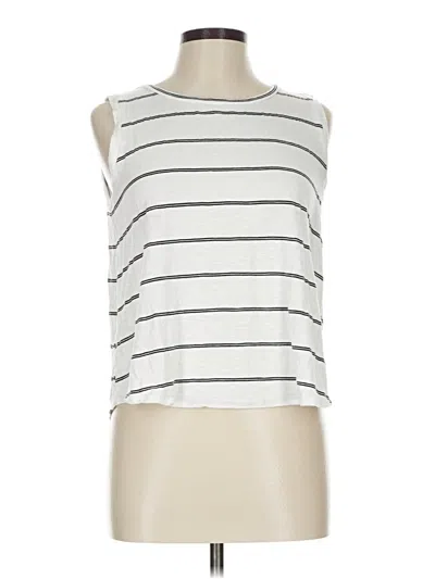 Pre-owned Green Envelope Sleeveless T-shirt In Silver