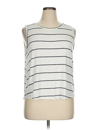 Pre-owned Green Envelope Sleeveless T-shirt In Silver