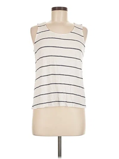 Pre-owned Green Envelope Sleeveless T-shirt In White