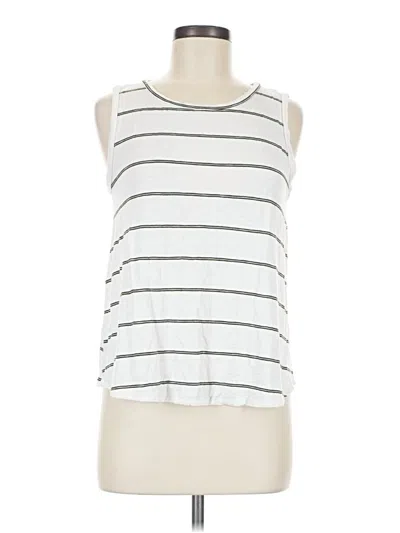 Pre-owned Green Envelope Sleeveless T-shirt In White