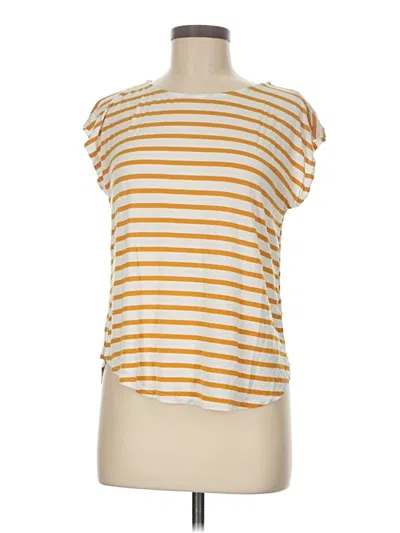 Pre-owned Green Envelope Sleeveless T-shirt In Yellow
