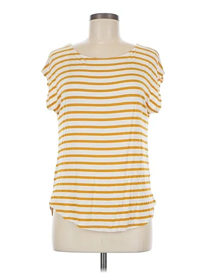 Pre-owned Green Envelope Sleeveless T-shirt In Yellow