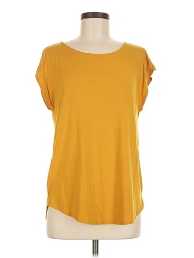 Pre-owned Green Envelope Sleeveless T-shirt In Yellow