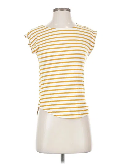 Pre-owned Green Envelope Sleeveless T-shirt In Yellow