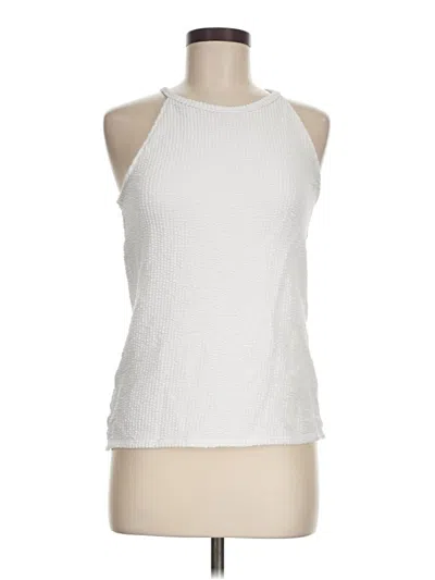 Pre-owned Green Envelope Sweater Vest In White