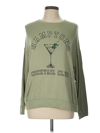 Pre-owned Green Envelope Sweatshirt In Green