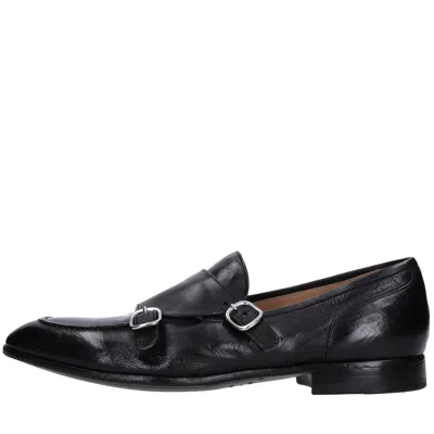 Green George Flat Shoes Black In Nero Scuri