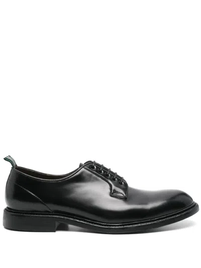 GREEN GEORGE LEATHER DERBY SHOES