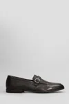 Green George Loafers In Black