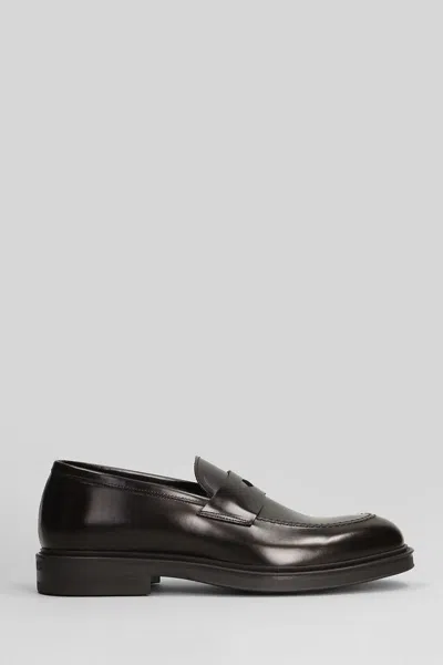 Green George Loafers In Brown