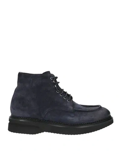 Green George Man Ankle Boots Navy Size 9.5 Leather
