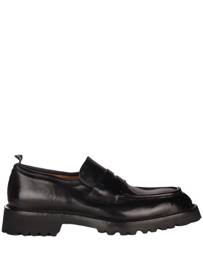 Green George Mocassini  In Black