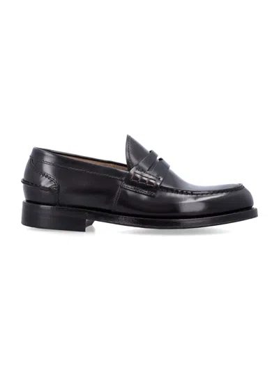 Green George Sophisticated And Timeless Loafers In Black
