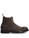 Green George Suede Boots In Brown