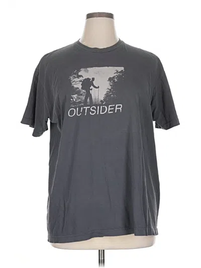 Pre-owned Green Label Designs Active T-shirt In Gray