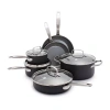 Green Pan Greenpan Chatham Ceramic Non-stick 10-pc. Cookware Set In Gray