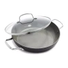 Green Pan Greenpan Chatham Hard Anodized Ceramic Non-stick 11" Covered Everyday Pan In Gray