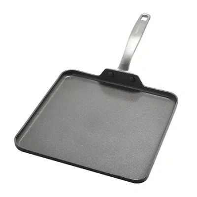 Green Pan Greenpan Chatham Hard Anodized Ceramic Non-stick 11" Griddle In Gray