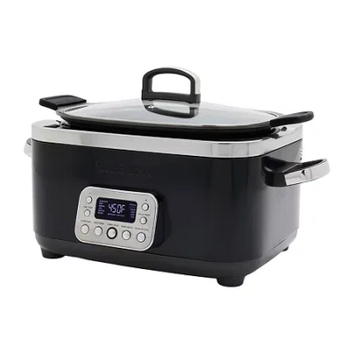 Green Pan Greenpan Elite 6 Qt Slow Cooker In Black
