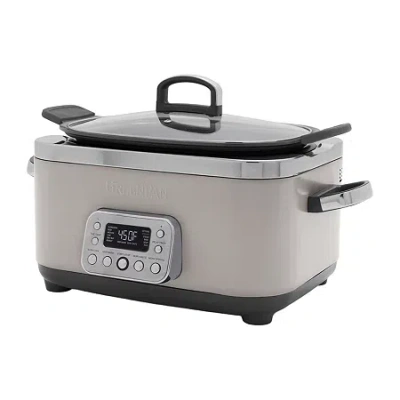 Green Pan Greenpan Elite 6 Qt Slow Cooker In Neutral