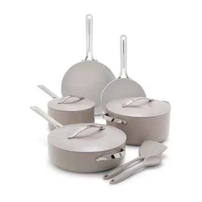 Green Pan Greenpan Nova Ceramic Non-stick 10-pc. Cookware Set In Gray