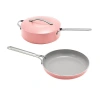 Green Pan Greenpan Nova Ceramic Non-stick 3-pc. Cookware Set In Pink