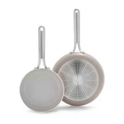Green Pan Greenpan Nova Ceramic Non-stick 2-pc. Frying Pan Set In Gray