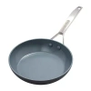 Green Pan Greenpan Paris Pro Hard Anodized Ceramic Non-stock 8" Frying Pan In Gray