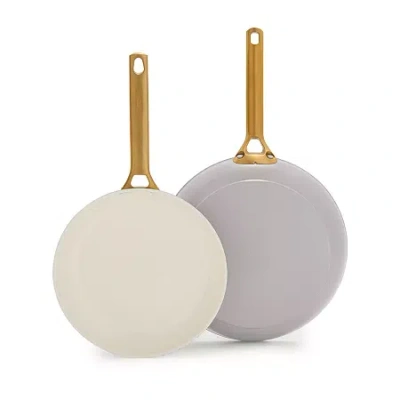 Green Pan Greenpan Reserve Pro Ceramic 2-pc. Non-stick Frying Pan Set In Sand