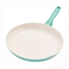 Green Pan Greenpan Rio Ceramic Non-stick 12" Frying Pan In Green
