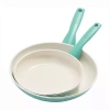 Green Pan Greenpan Rio Ceramic Non-stick 2-pc. Frying Pan In Green