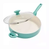 Green Pan Greenpan Rio Ceramic Non-stick 5-qt. Saute Pan In Green