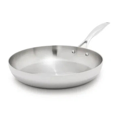 Green Pan Greenpan Valencia Pro Stainless Steel Uncoated 12â Frypan In Silver