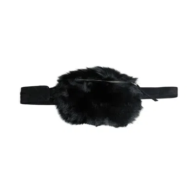 Green Pilot Jade Belt Beg In Black Toscana In Multi