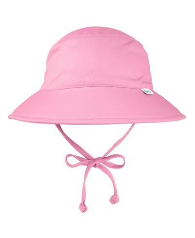 Green Sprouts Babies' I Play. By  Toddler Boys And Girls Breathable Swim Sun Bucket Hat In Light Pink