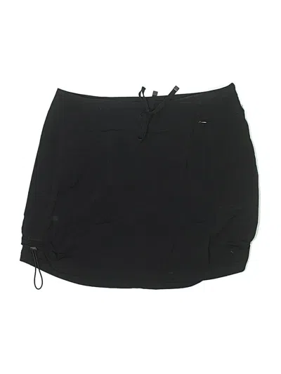 Pre-owned Green Tea Active Skort In Black
