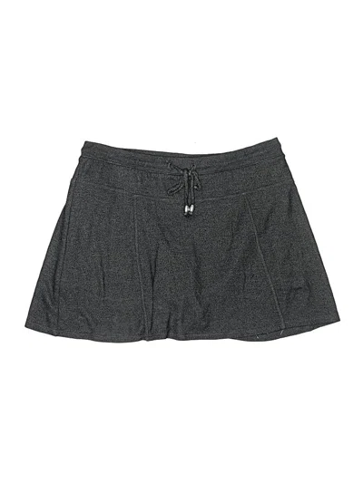 Pre-owned Green Tea Active Skort In Gray
