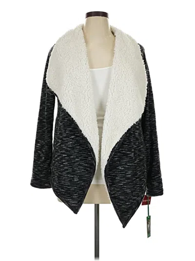 Pre-owned Green Tea Cardigan Sweater In Black