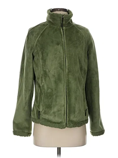 Pre-owned Green Tea Fleece Jacket In Green