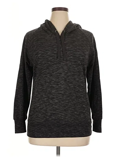 Pre-owned Green Tea Pullover Hoodie In Black