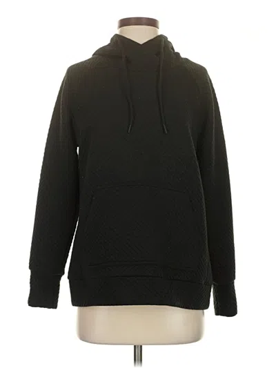 Pre-owned Green Tea Pullover Hoodie In Black