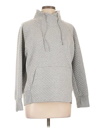 Pre-owned Green Tea Pullover Hoodie In Gray