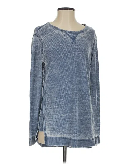 Pre-owned Green Tea Pullover Sweater In Blue
