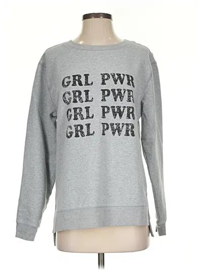Pre-owned Green Tea Sweatshirt In Gray