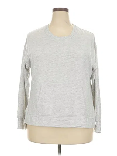 Pre-owned Green Tea Sweatshirt In Silver